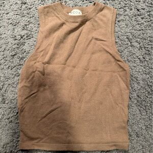 Tan Tank Top